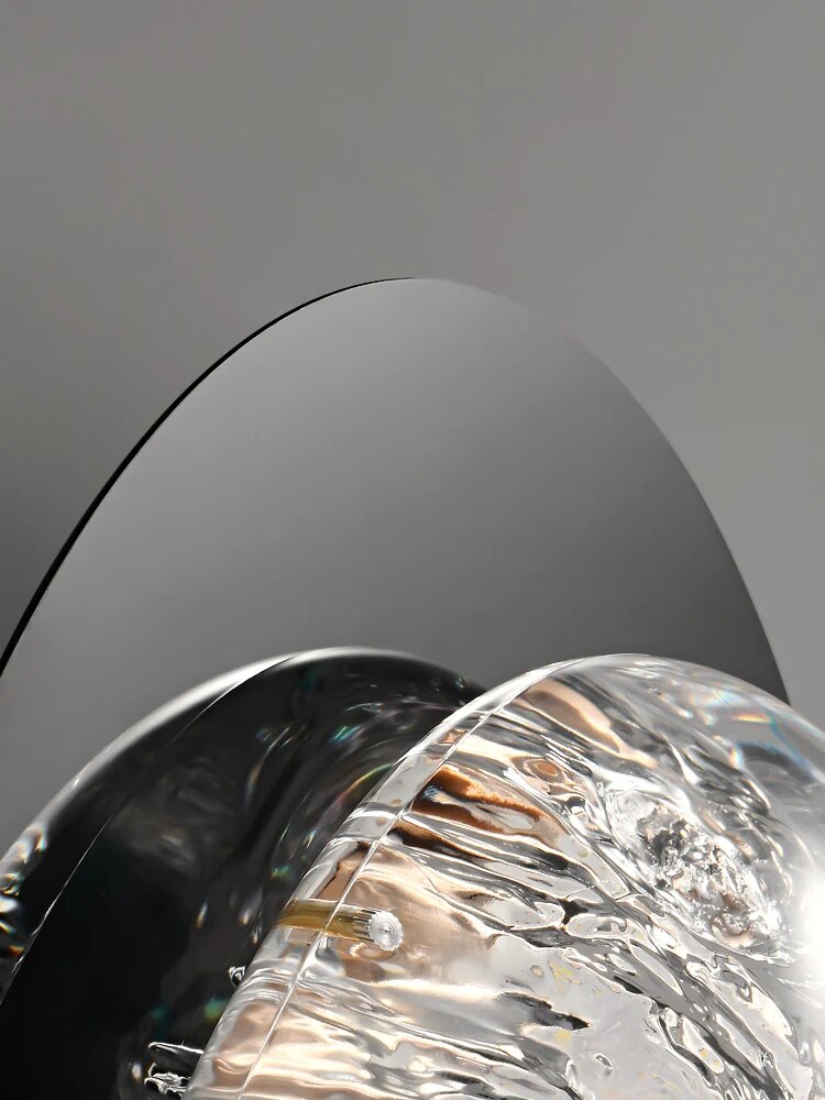 Applique murale artistique en cristal platine - vue 5 sur 8