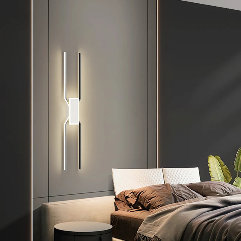 Simple modern Nordic creative bedside lamp - vue 6 sur 18