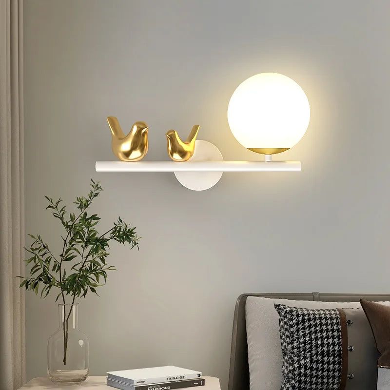 Creative wall light for children's decor