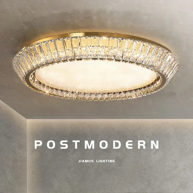 Luxury crystal ceiling light for elegant interior décor