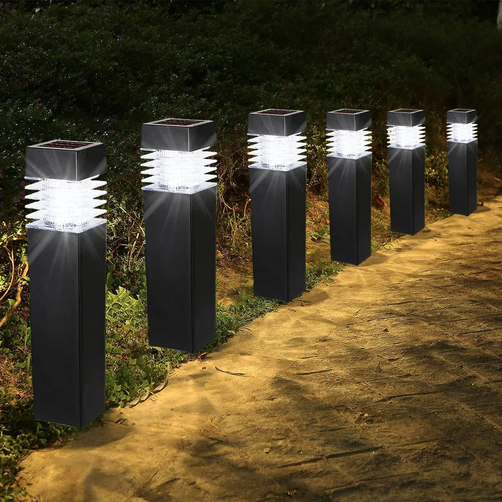 Waterproof solar LED garden lights for outdoor lighting