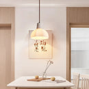 Stone glass chandelier for modern and romantic lighting