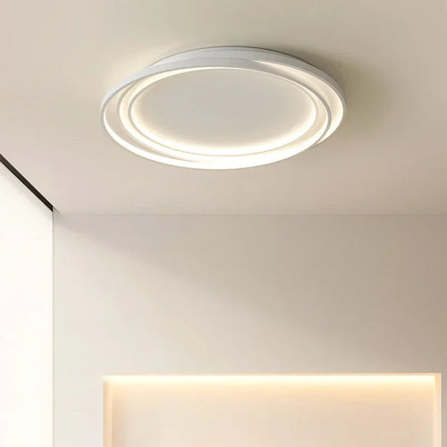 Ultra slim modern LED chandelier for indoor decoration - vue 5 sur 22