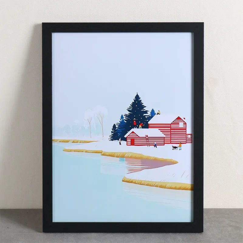 Home Decor Handmade Wooden Frames, A3 A4 16 Inch Sizes, Hangable and for Table Display, Great for Creative Photo Arrangements - vue 8 sur 9