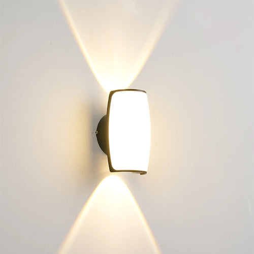 Modern waterproof wall light for outdoor and indoor lighting - vue 3 sur 14