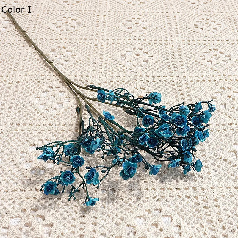 Autumn gypsophila branch for DIY wedding decoration