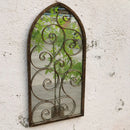 Nordic retro wooden mirrors for wall craft decoration