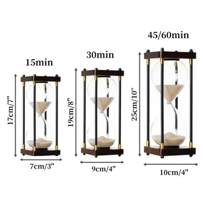 Elegant retro hourglass for decoration and relaxation - vue 12 sur 16