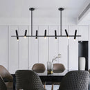 Adjustable vintage recessed chandelier for indoor lighting