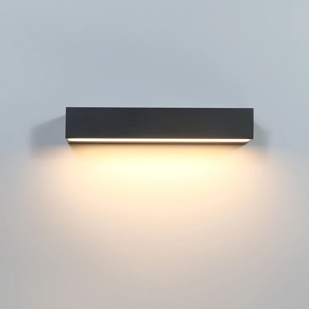 Waterproof aluminium LED garden wall light