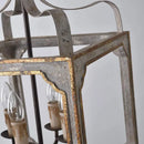 Retro solid wood chandelier in French American country style