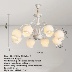 2023 Modern Green Hanging Ceiling Lamp LED Creative Aromatherapy Candle Design Pendant Chandelier Light For Home Bedroom