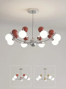 Creative LED chandelier for modern children's room decor