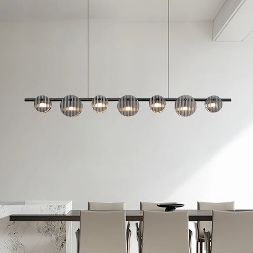 Modern minimalist LED pendant light for artistic interiors