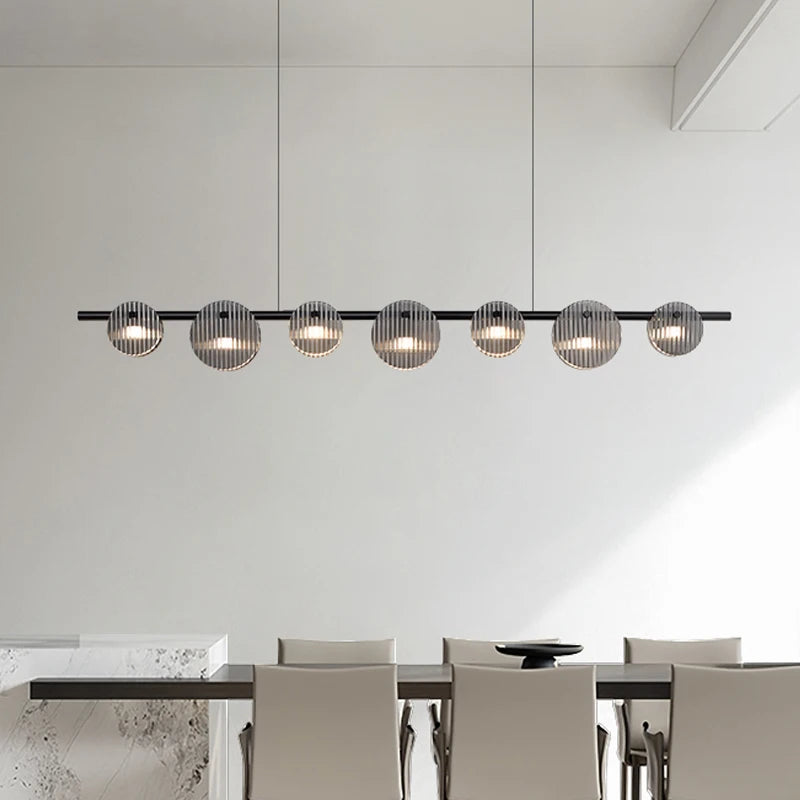 Modern minimalist LED pendant light for artistic interiors