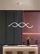 Modern luxury minimalist designer chandelier for bar