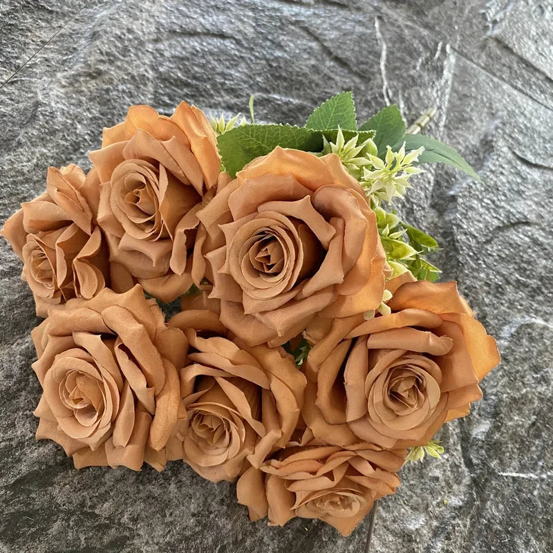 Decorative artificial rose bouquet for events and venues - vue 13 sur 15