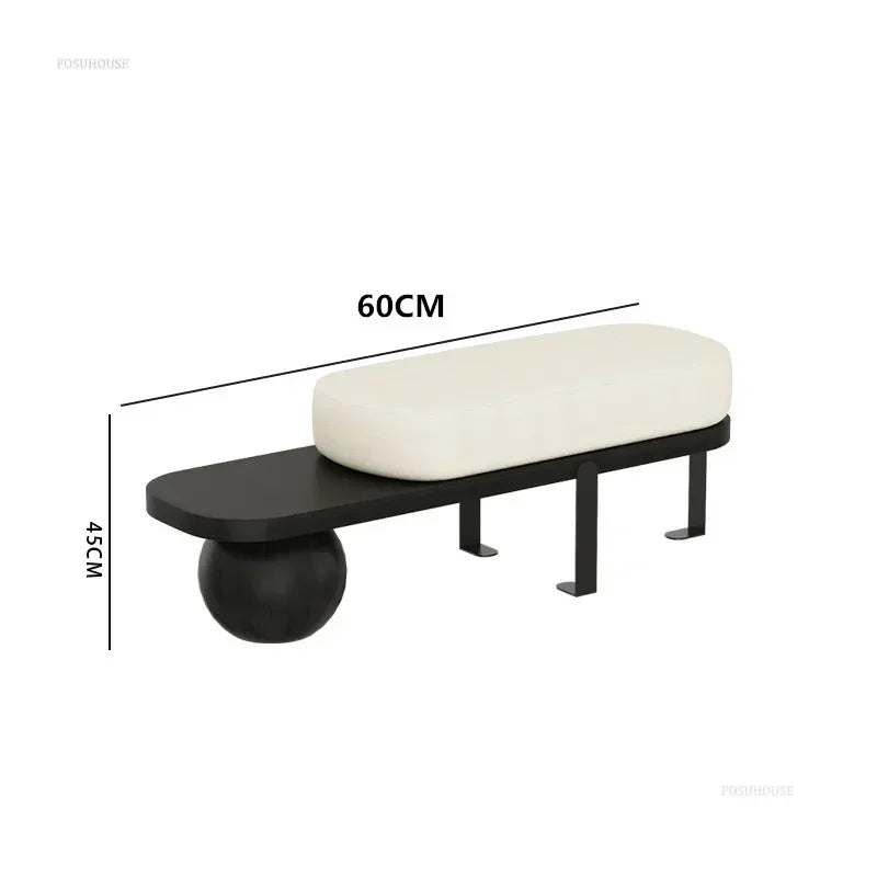 multifunctional solid wood bench for stylish interior - vue 16 sur 19