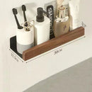 wooden shelf corner bracket without drilling for storage