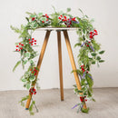 Artificial plants for Christmas decoration festive hanging garland