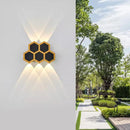 Creative honeycomb wall light