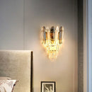 Creative nordic crystal wall light modern decorative indoor design