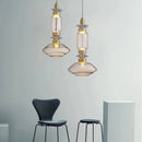 Custom stained glass chandelier for bright interior decor