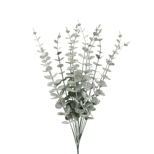 Set of 5 artificial eucalyptus branches for floral decoration