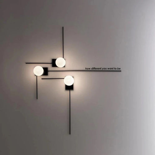 Minimalist nordic design ceiling light for modern décor - vue 3 sur 10