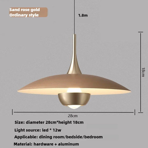 Creative retractable pendant light for modern interior decor