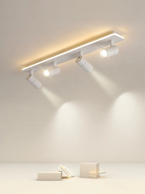Modern LED chandelier for home interior foyer - vue 2 sur 9