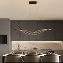 Modern decorative LED chandelier for restaurants and indoor spaces