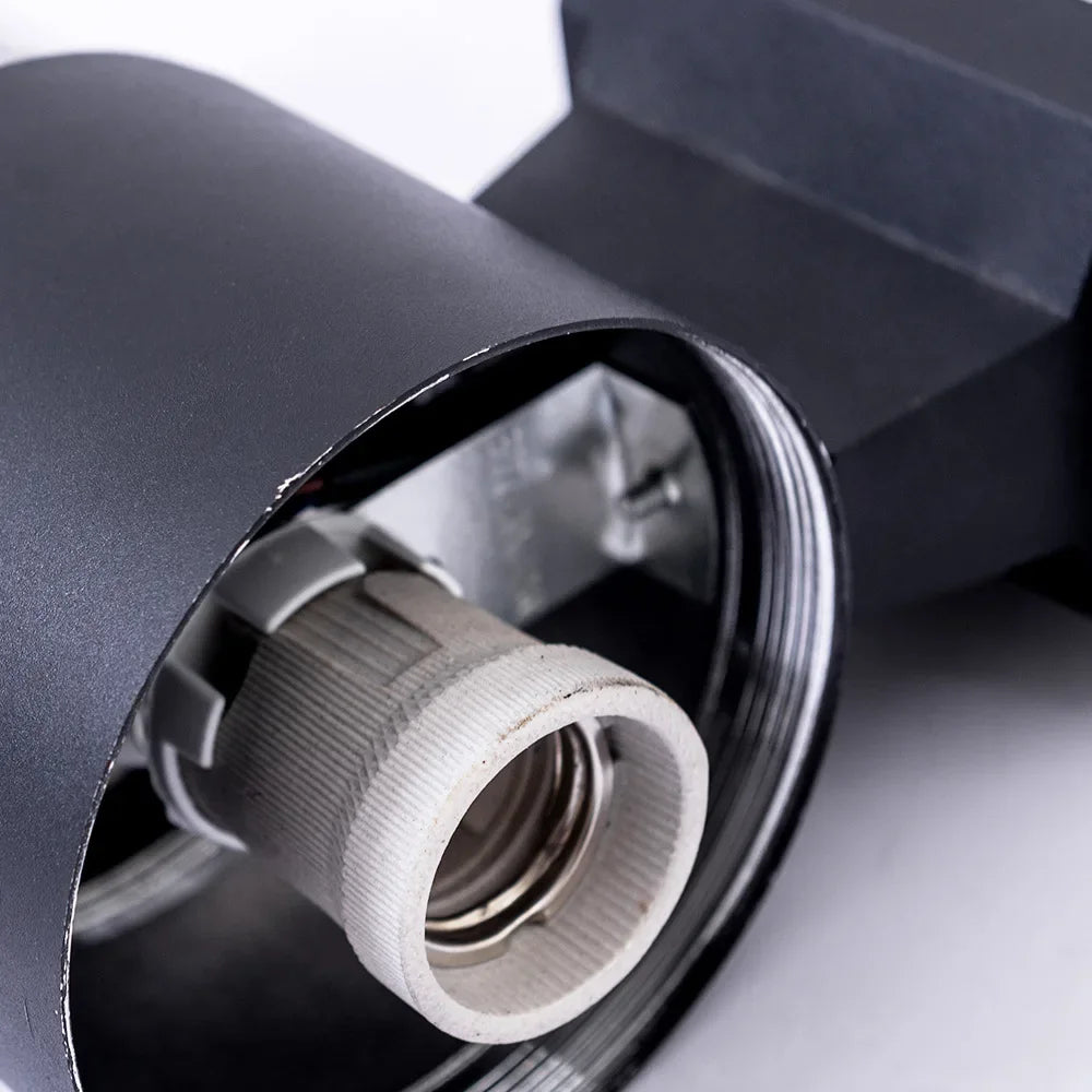 Waterproof outdoor E27 wall light - vue 5 sur 8