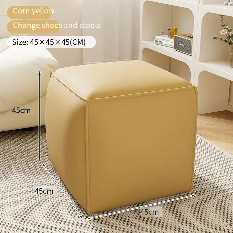 modern lightweight stool for entrance hall living room or bedroom - vue 10 sur 18