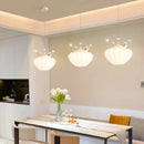 Luxury decorative pendant light with gold crown design