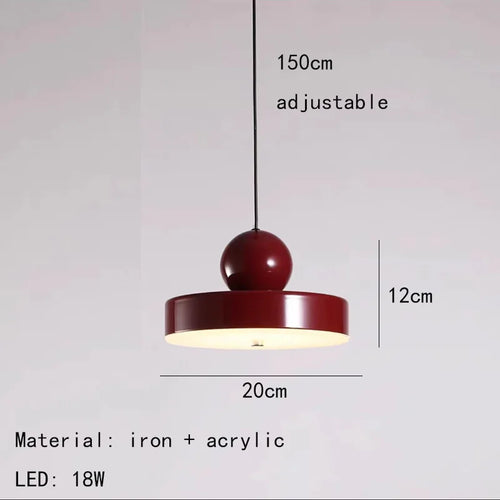 Adjustable metal wire pendant light for various indoor spaces - vue 20 sur 24