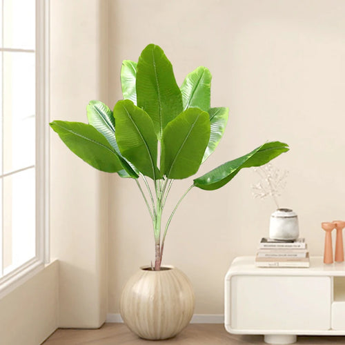 Large artificial banana plants for indoor and outdoor decoration