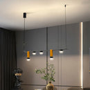 Leather designer pendant light for a bright and elegant interior