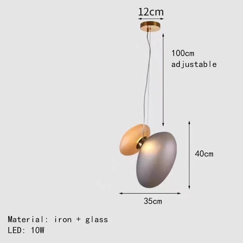 suspension LED design moderne avec fil réglable - vue 13 sur 28