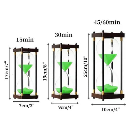 Elegant retro hourglass for decoration and relaxation - vue 15 sur 16