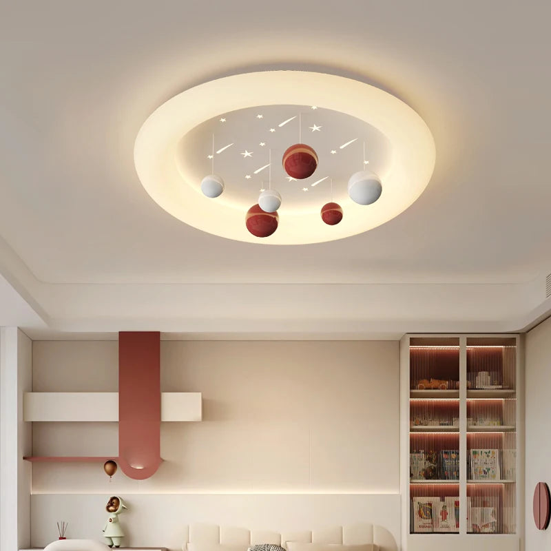 Full spectrum eye protection ceiling light for creative children