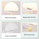 Nordic mushroom LED wall light for creative ambience