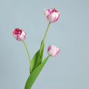 Decorative artificial silk tulips for any occasion
