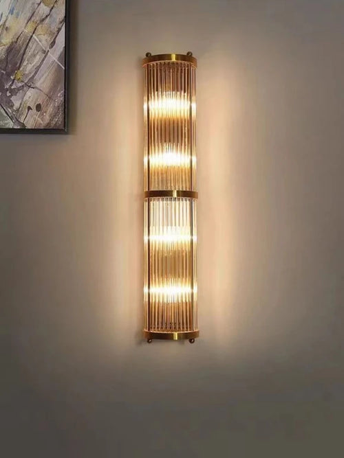 Luxury style crystal wall lamp for an elegant atmosphere - vue 2 sur 10