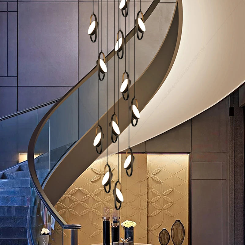 Oval ring pendant light - vue 6 sur 15