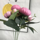 Artificial peony bouquet for wedding and home decoration