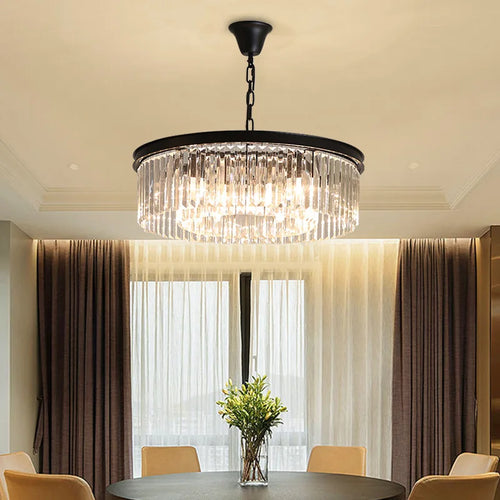 Luxury Italian style crystal chandelier for interior decoration - vue 3 sur 21
