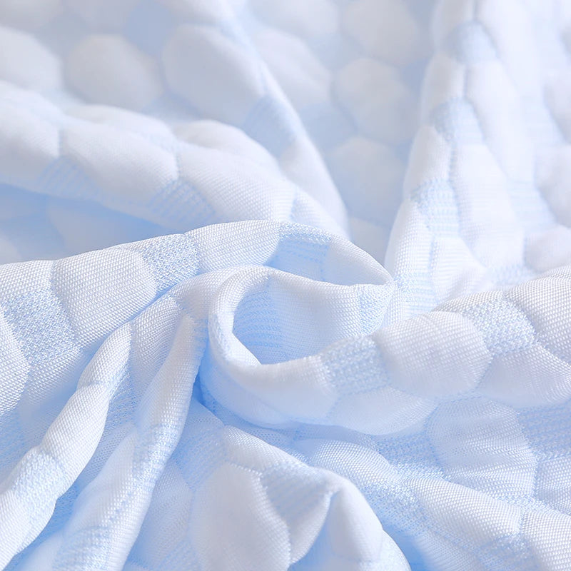 EU Size 35% Bamboo Fiber 65% Polyester, cooling feeling, 30cm Protective Height, Mattress Pad Protector - vue 3 sur 7