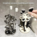 stylish storage holder for brushes and makeup