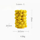 Ceramic Vase,Lemon Tomato Modern Simple Style Indoor Wedding Table Decoration,Creative Home Decorative Flower Arrangement